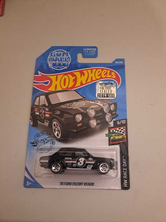 Hot Wheels 70 Ford Escort Rs1600 *Factory Sealed*