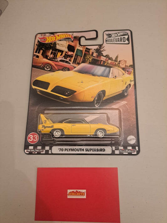 Hot Wheels Boulevard 70 Plymouth Superbird