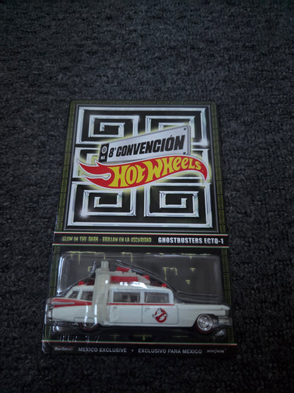 Hot wheels ghostbusters mexico convention glow in the dark