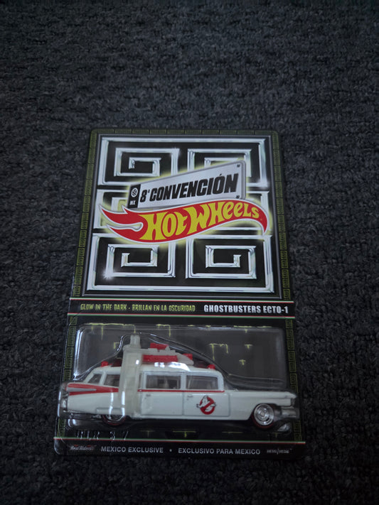 Hot wheels ghostbusters mexico convention glow in the dark