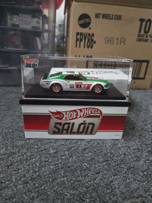 Hot Wheels Salon Mexico Convention 70 Ford Mustang boss 302