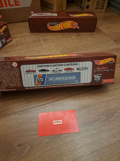 Hot Wheels Jay Leno Garage Container Set
