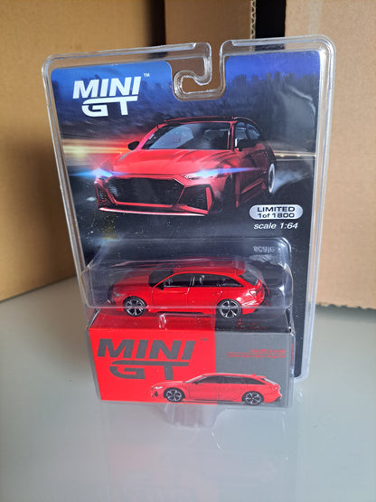 Mini Gt Audi Rs6 Avant *Blister Card * 1 of 1800