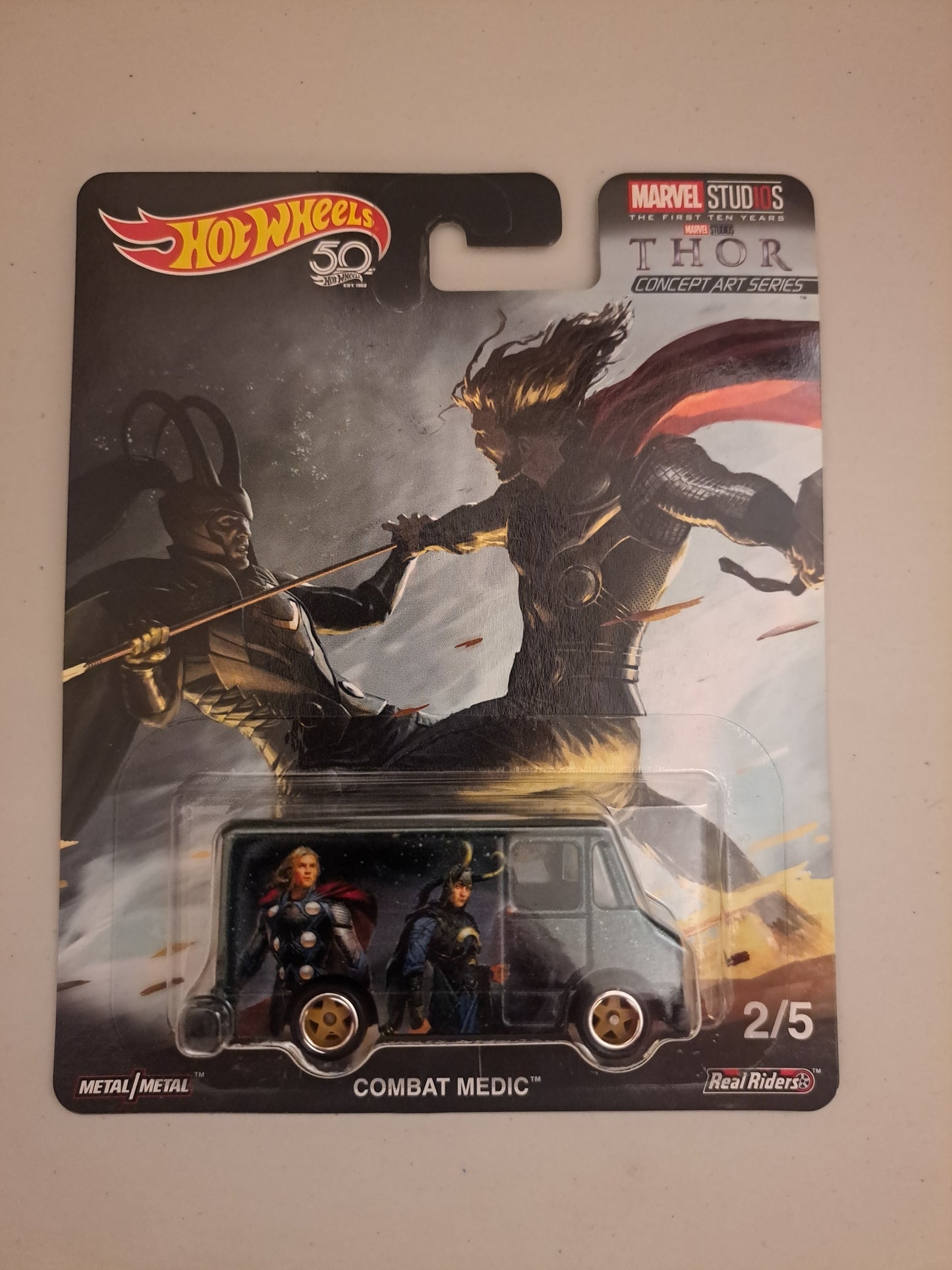 Hot Wheels Combat Medic Thor