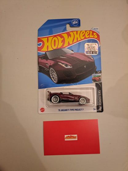 Hot wheels Jaguar F Type Project 7 *Factory Sealed*