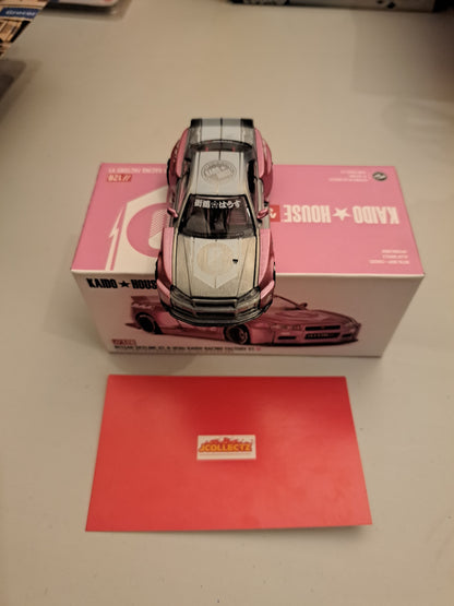 Kaido House/Mini Gt Nissan Skyline GT-R R34 Kaido Racing  Factory *Chase*