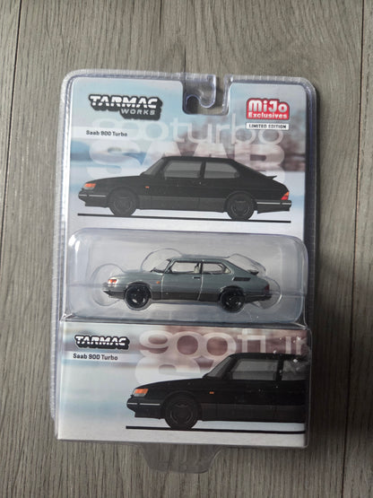 Tarmac Works Global 64 Saab 900 Turbo Chase