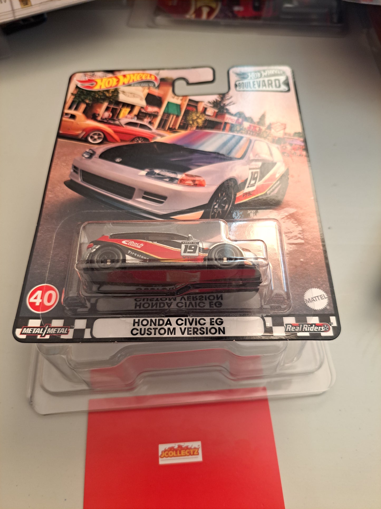 Hot Wheels Boulevard Honda Civic EG *With Protector*