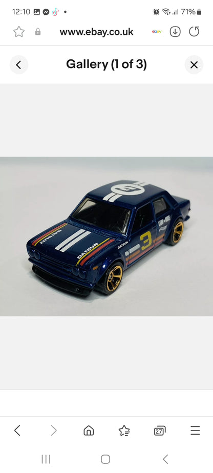 Hot Wheels Mystery Model 510 Datsun