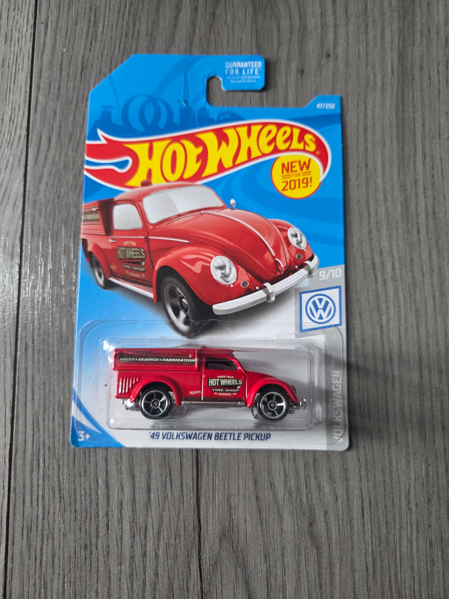 Hot Wheels 49 Volkswagen Beetle Pick up Red