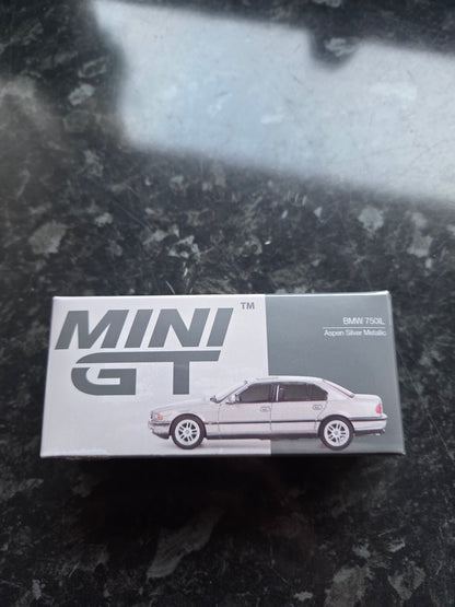 Mini gt #792 bmw 750IL aspen silver