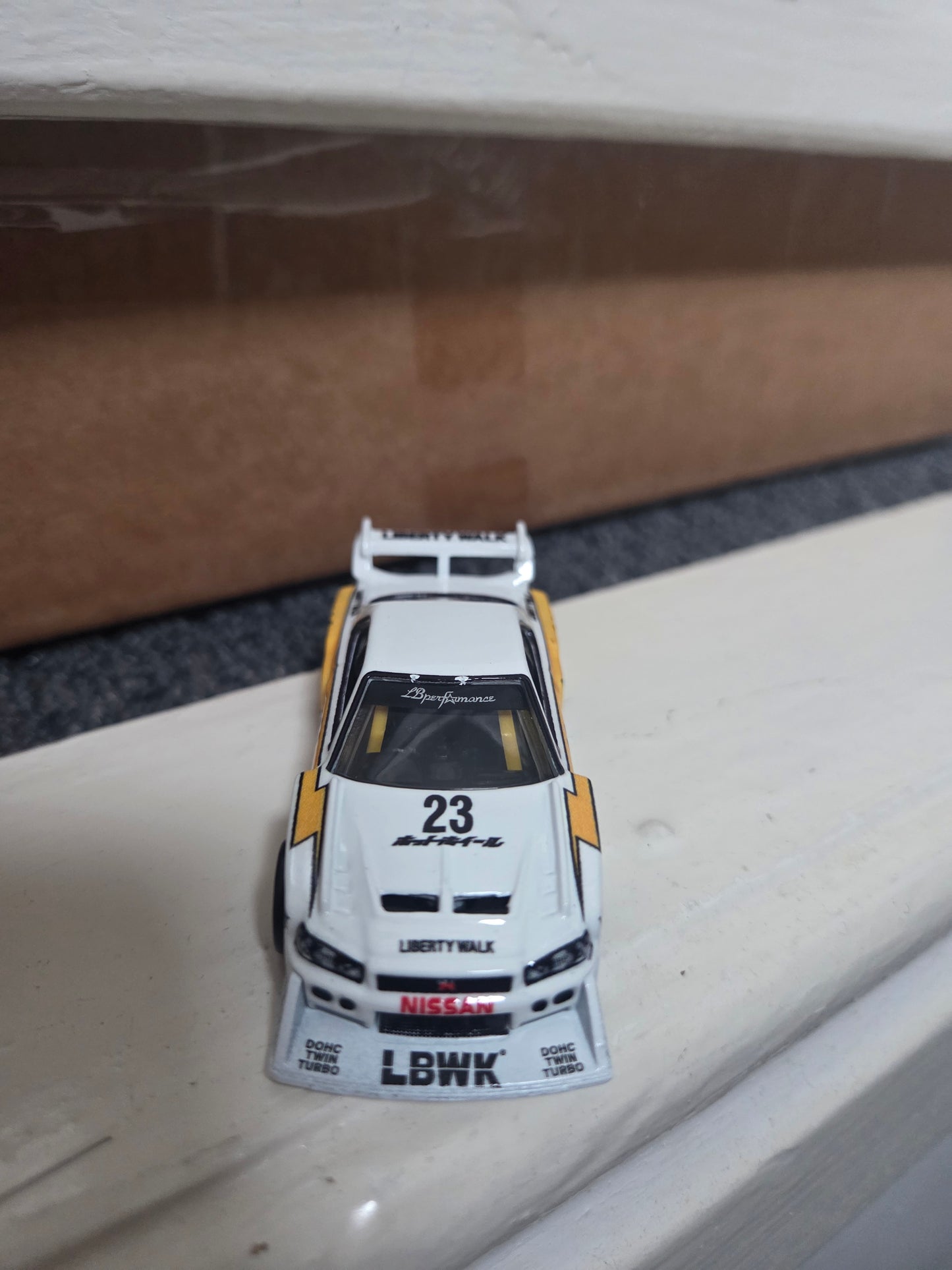 Hot wheels premium Lb-er34 super silhouette nissan skyline loose