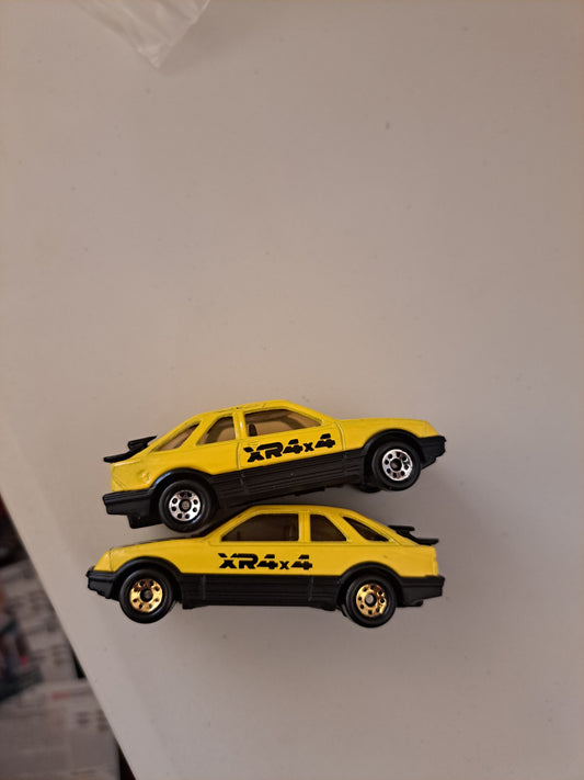 Matchbox Ford Sierra's XR4 *Loose* x2 Wheel Variation.