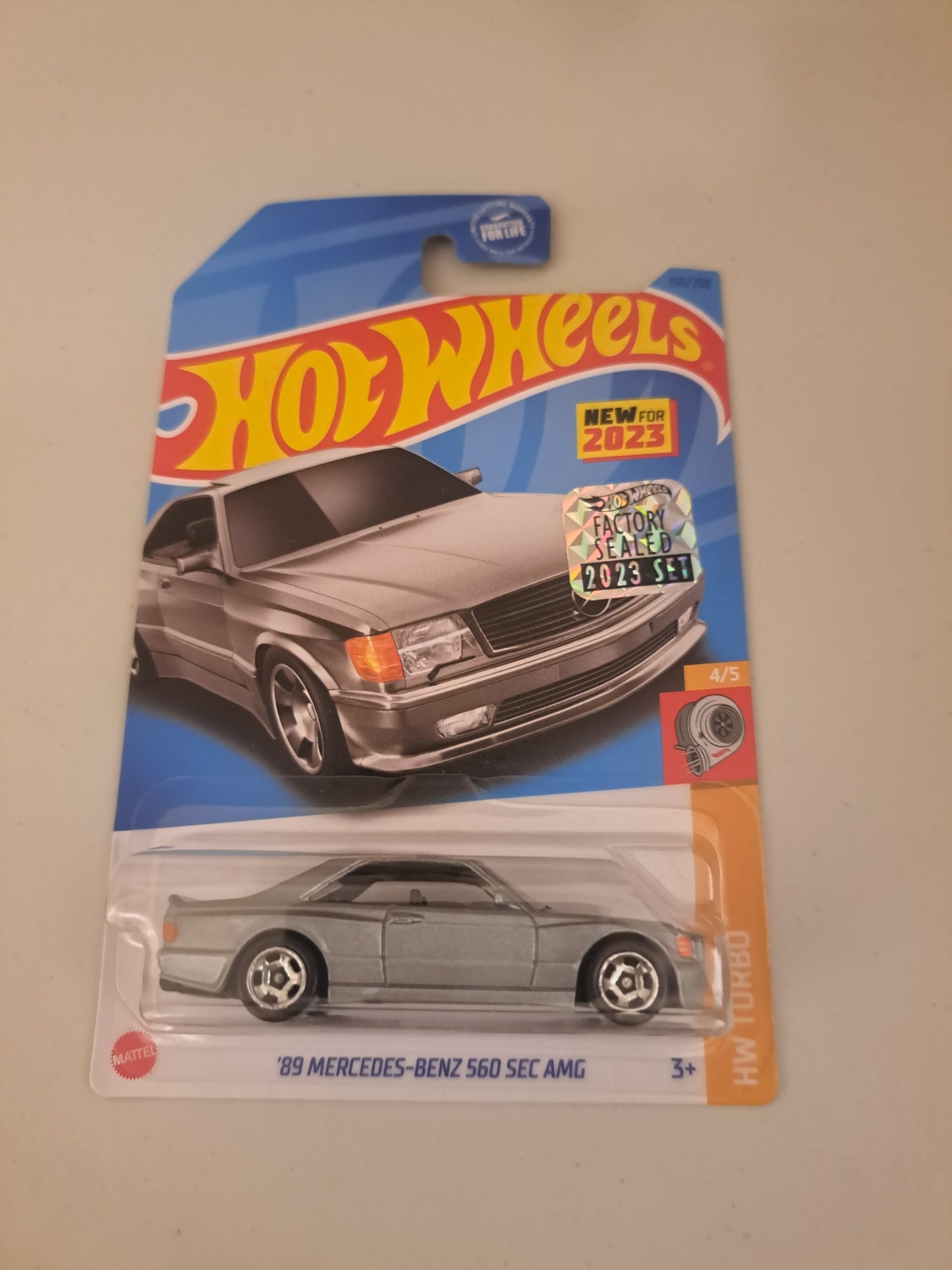 Hot Wheels 89 Mercedes-Benz 560 Sec Amg *Factory Sealed*