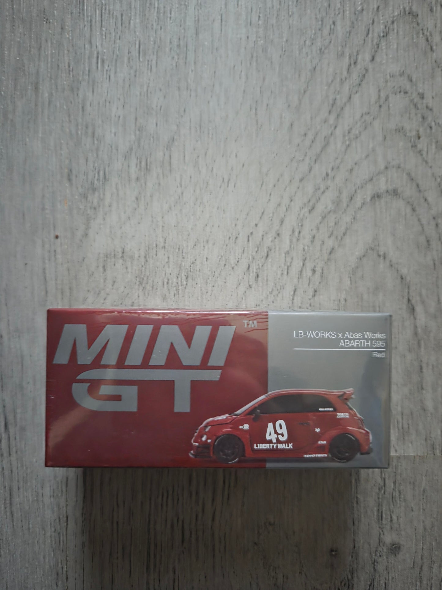 Mini gt #963 Lb works x abas works abrath 595 red