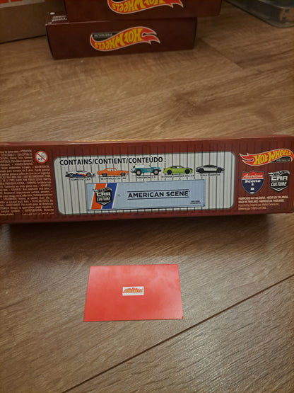 Hot Wheels Amercian Scene Container