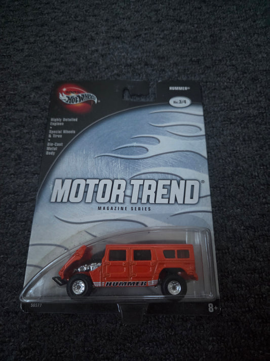 Hot wheels 100% motortrend  hummer
