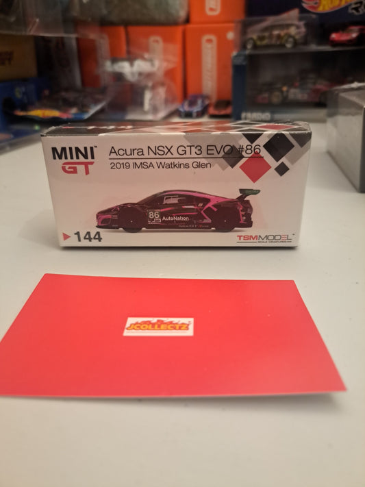 Mini Gt Acura Nsx Gt3 Evo #86   #144